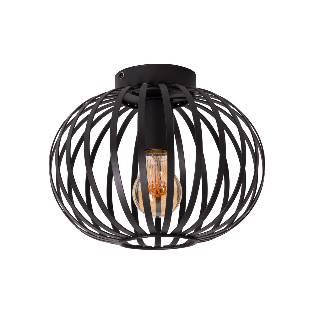 Lucide PlafondlampManuela Ø 25cm zwart - 81901/25/30